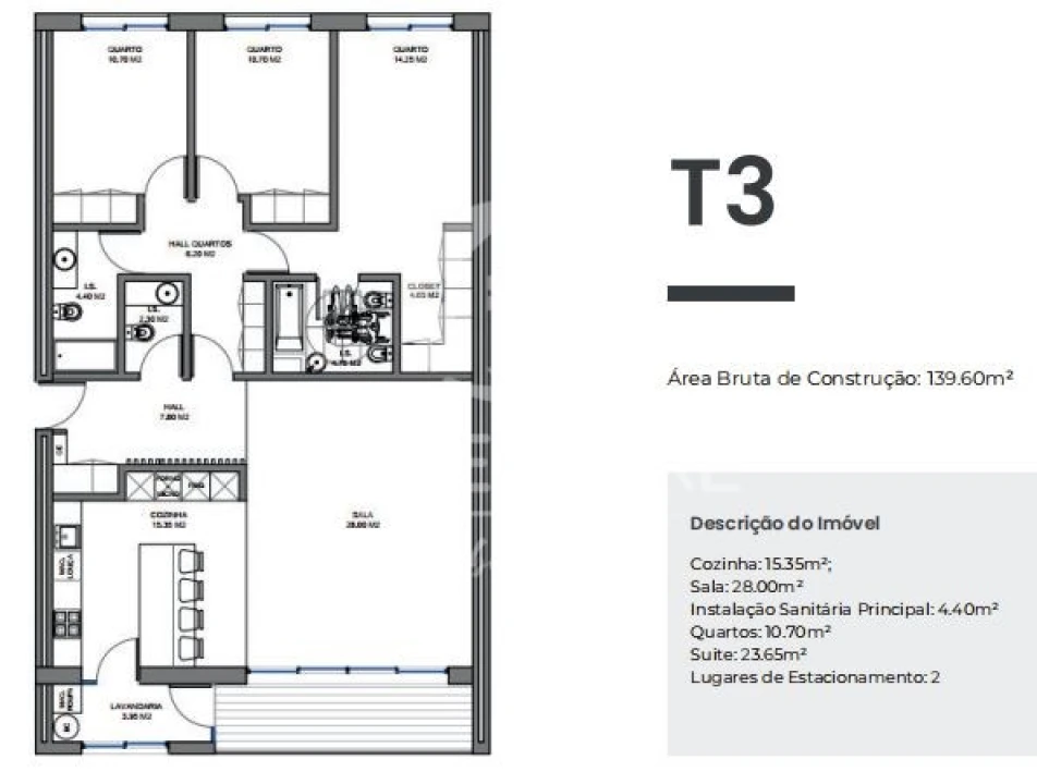 Apartamento T3 para Venda em Valongo Foto 28