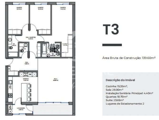 Apartamento T3 para Venda em Valongo Foto 28