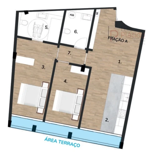 Apartamento T2 para Venda em Sines