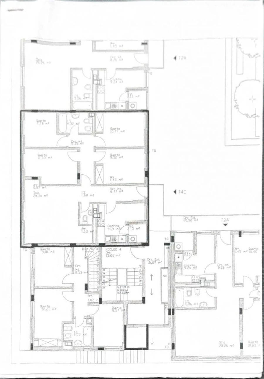 Apartamento T4 para Venda em Santa Clara Foto 28