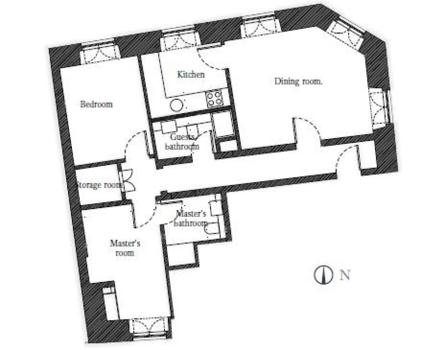 Apartamento T2 para Venda em Misericórdia Foto 24