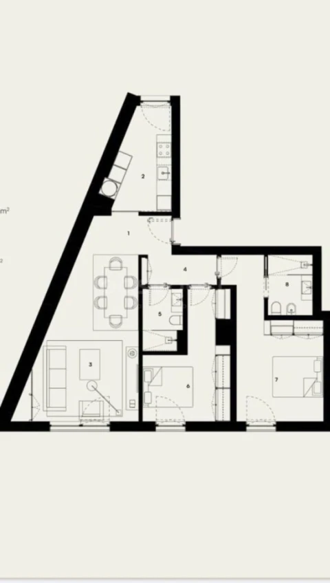 Apartamento T2 para Venda em Alcantara