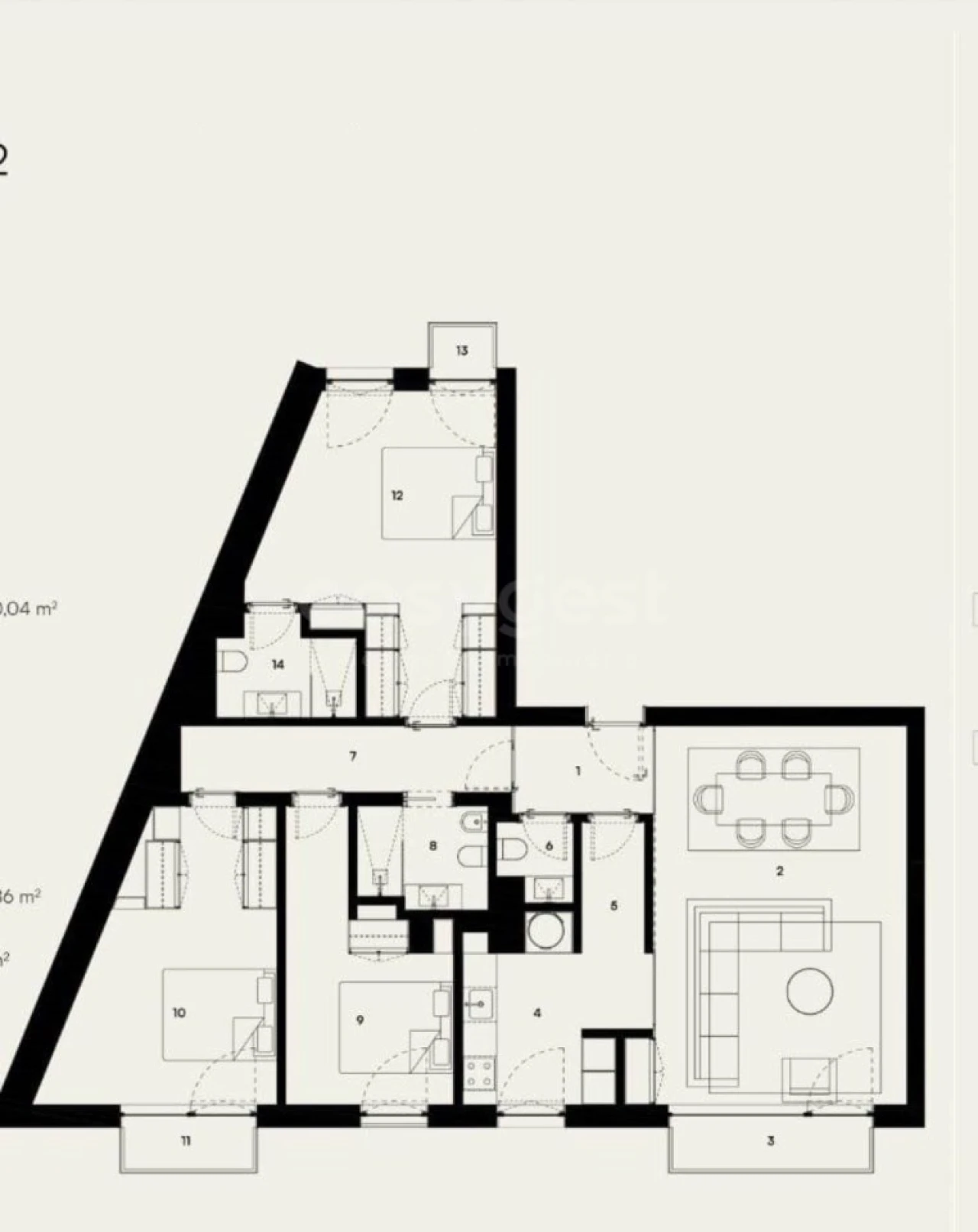 Apartamento T3 para Venda em Alcantara Foto 8