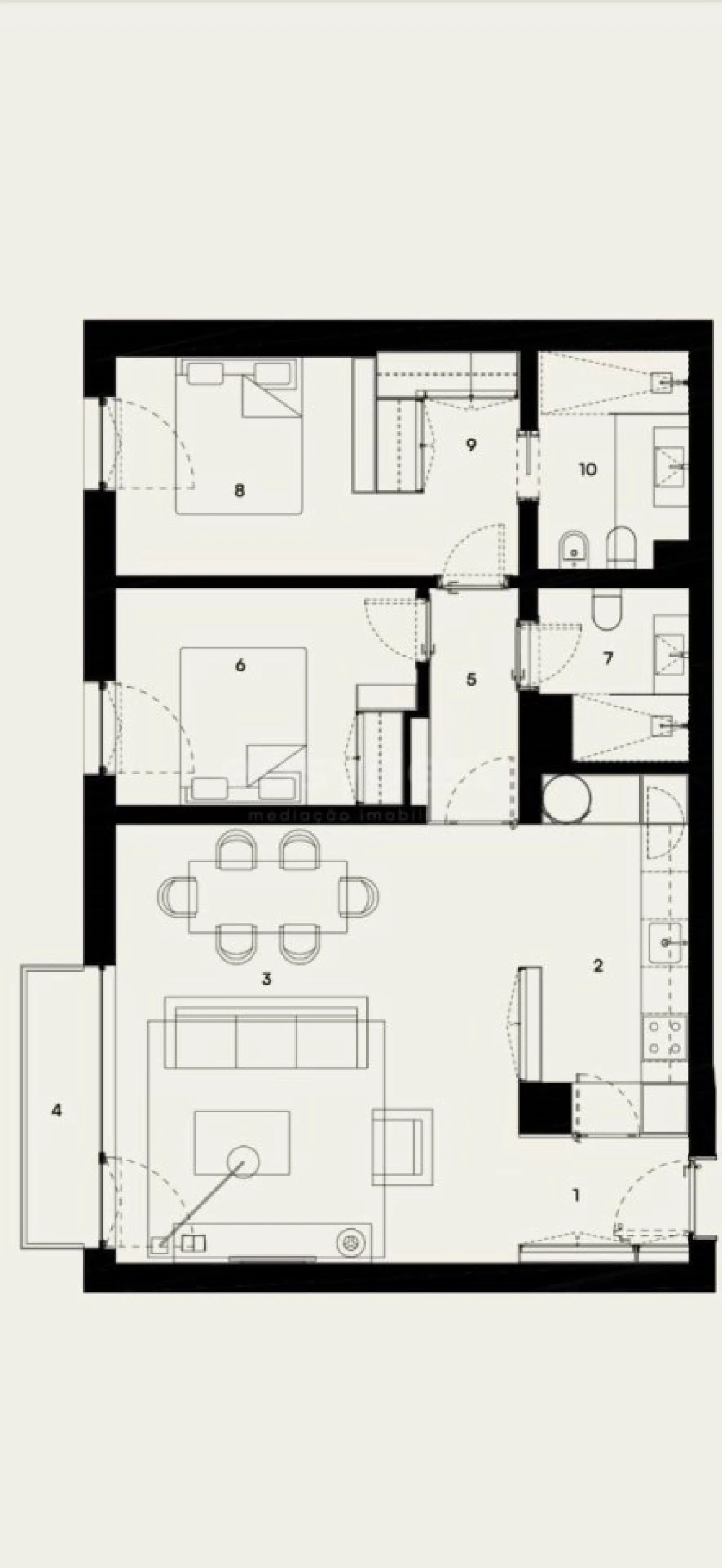 Apartamento T2 para Venda em Alcantara Foto 6
