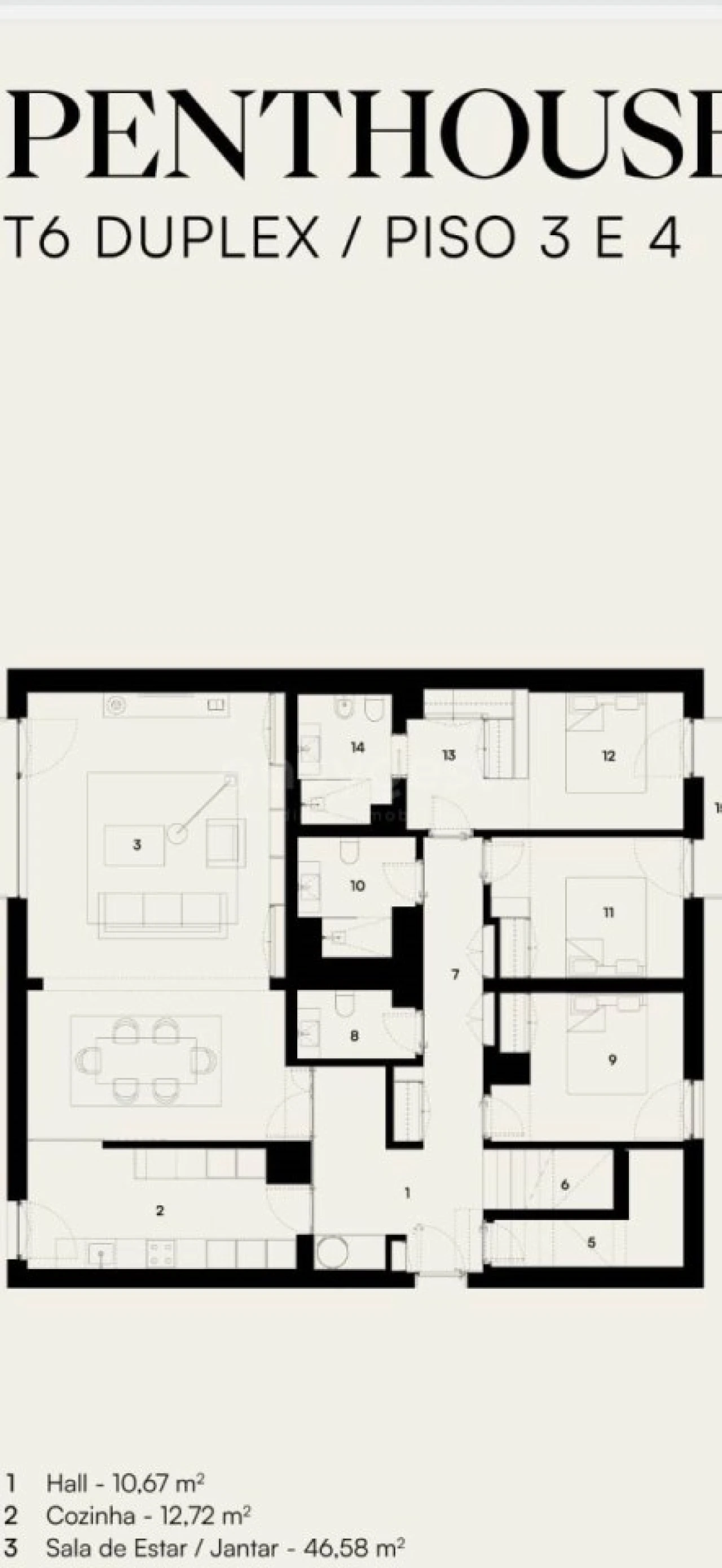 Apartamento T6 para Venda em Alcantara Foto 4