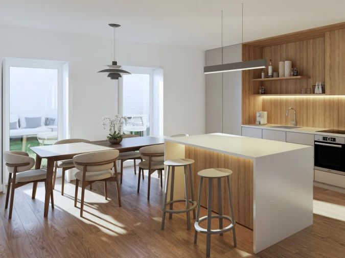 Apartamento T2 para Venda em Santo António Foto 3