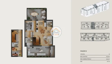 Apartamento T2 para Venda em Requeixo, Nossa Senhora de Fátima e Nariz