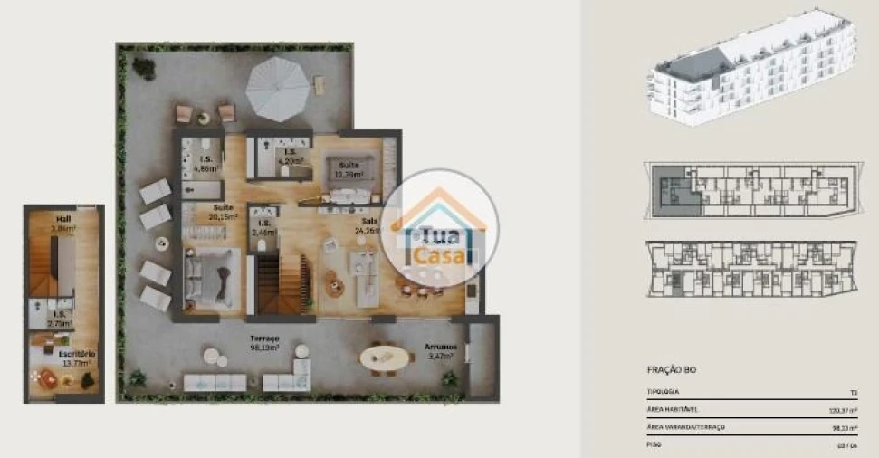 Apartamento T3 para Venda em Requeixo, Nossa Senhora de Fátima e Nariz Foto 20