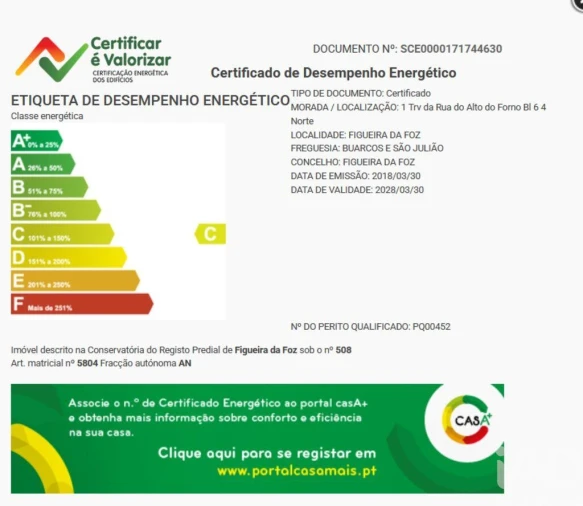 Apartamento T3 para Venda em Buarcos Foto 26