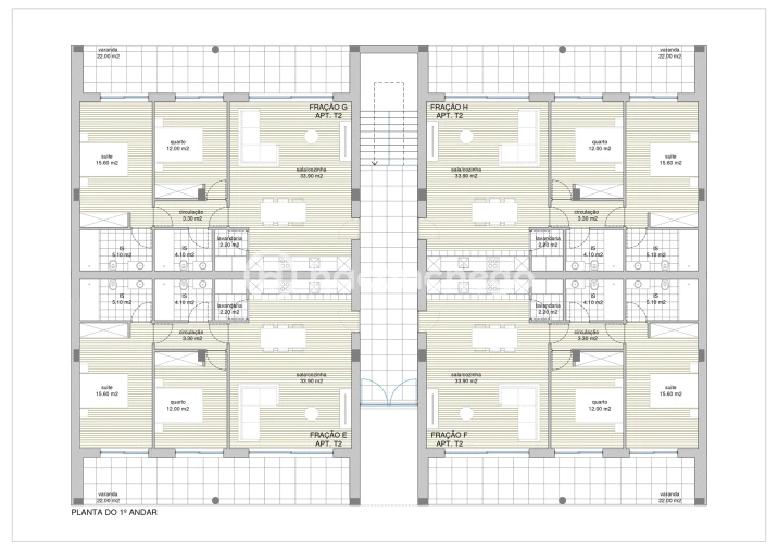 Apartamento T2 para Venda em Tamel (Santa Leocádia) e Vilar do Monte Foto 12