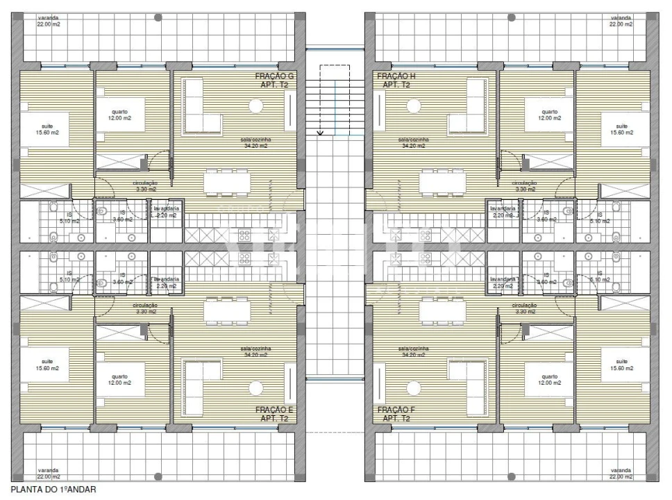 Apartamento T2 para Venda em Tamel (Santa Leocádia) e Vilar do Monte Foto 10