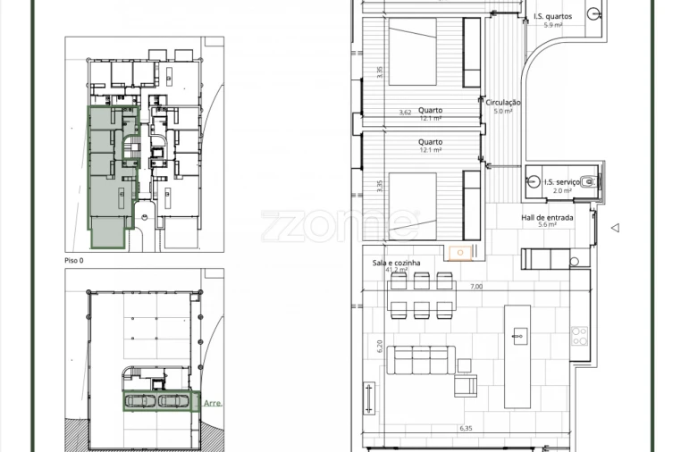 Apartamento T3 para Venda em Penafiel Foto 10