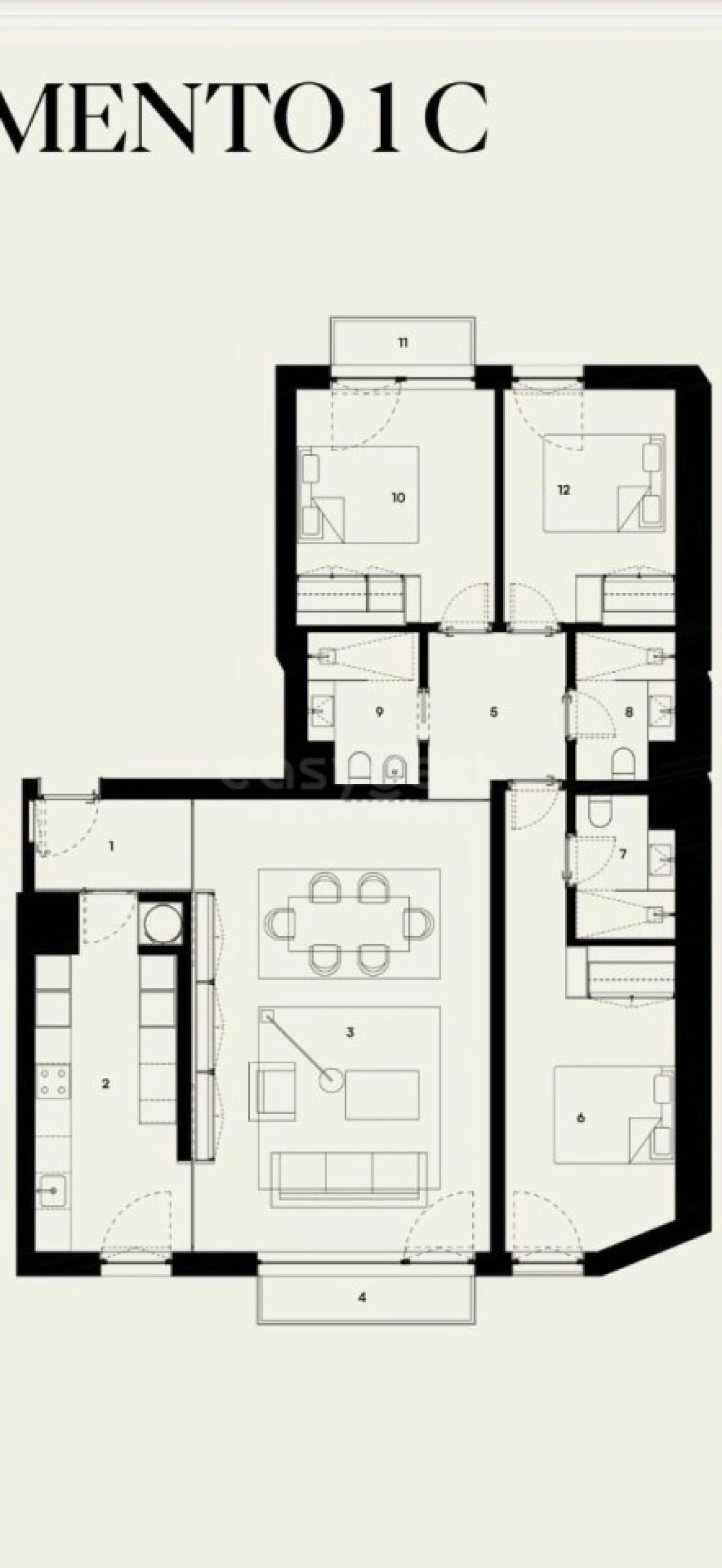 Apartamento T3 para Venda em Alcantara Foto 8