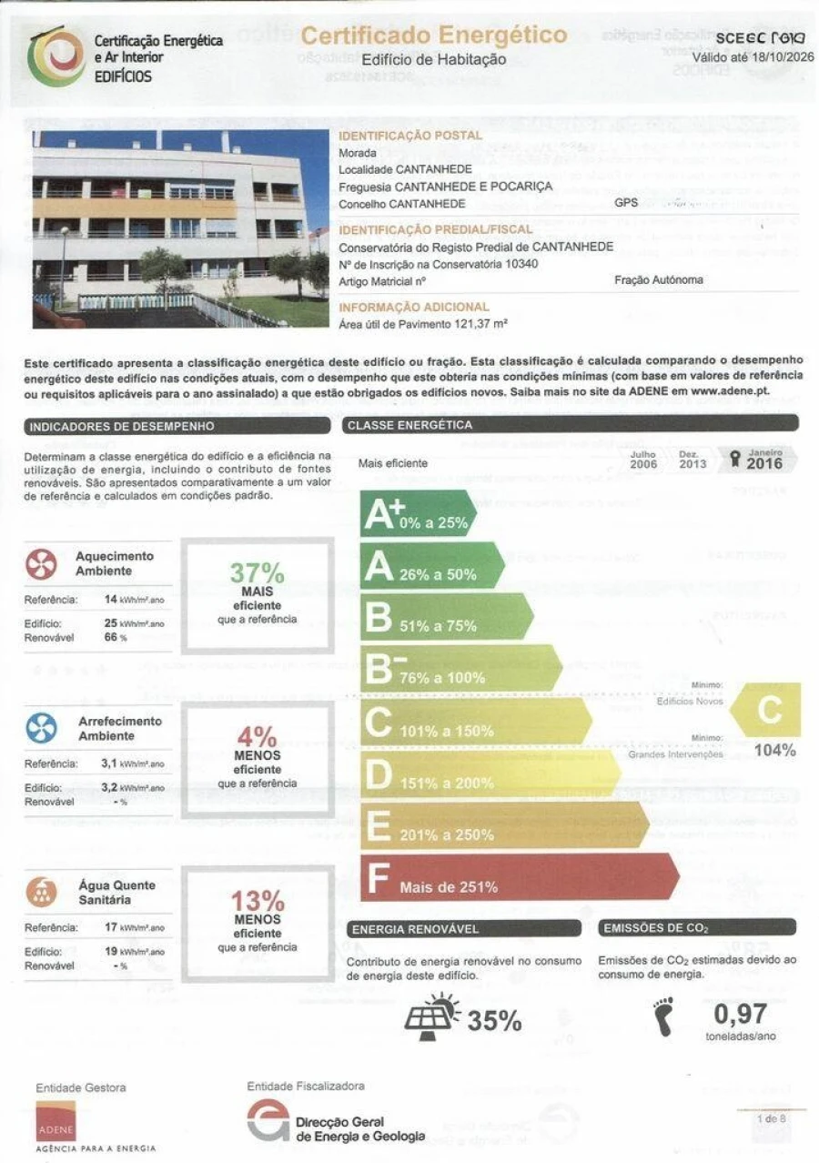 Apartamento T2 para Venda em Cantanhede e Pocariça Foto 35