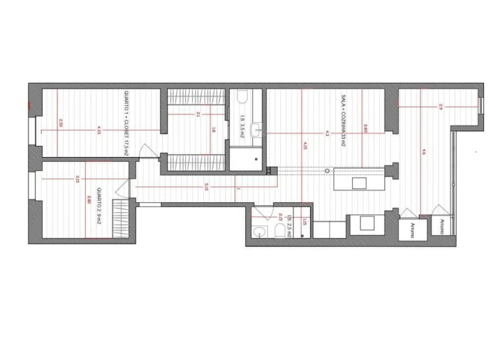 Apartamento T2 para Venda em Campo de Ourique Foto 39