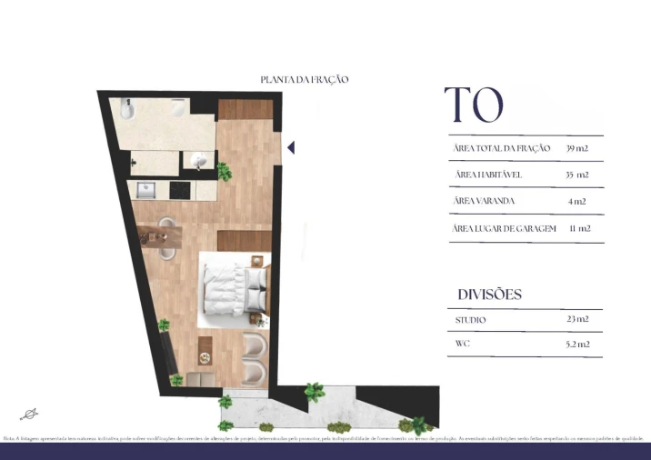 Apartamento para Venda em Paranhos Planta 1