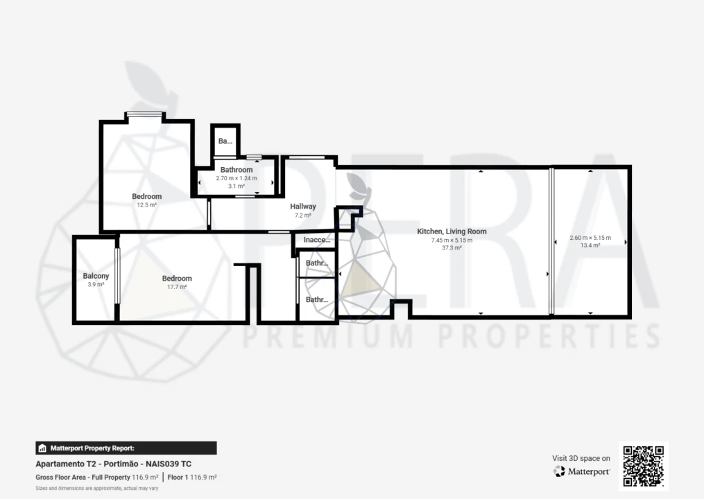 Apartamento T2 para Venda em Portimão Foto 3