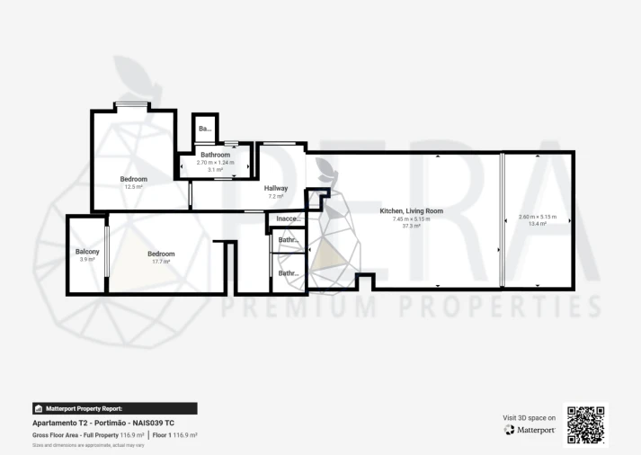 Apartamento T2 para Venda em Portimão Foto 3