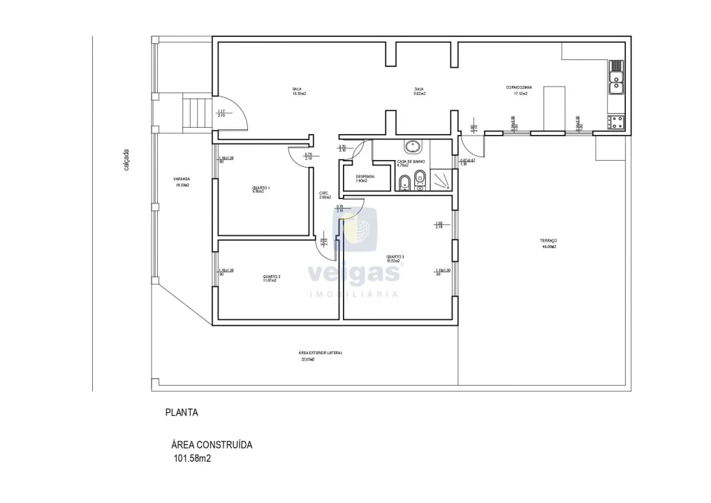 Moradia T3 para Venda em Campolide Foto 50
