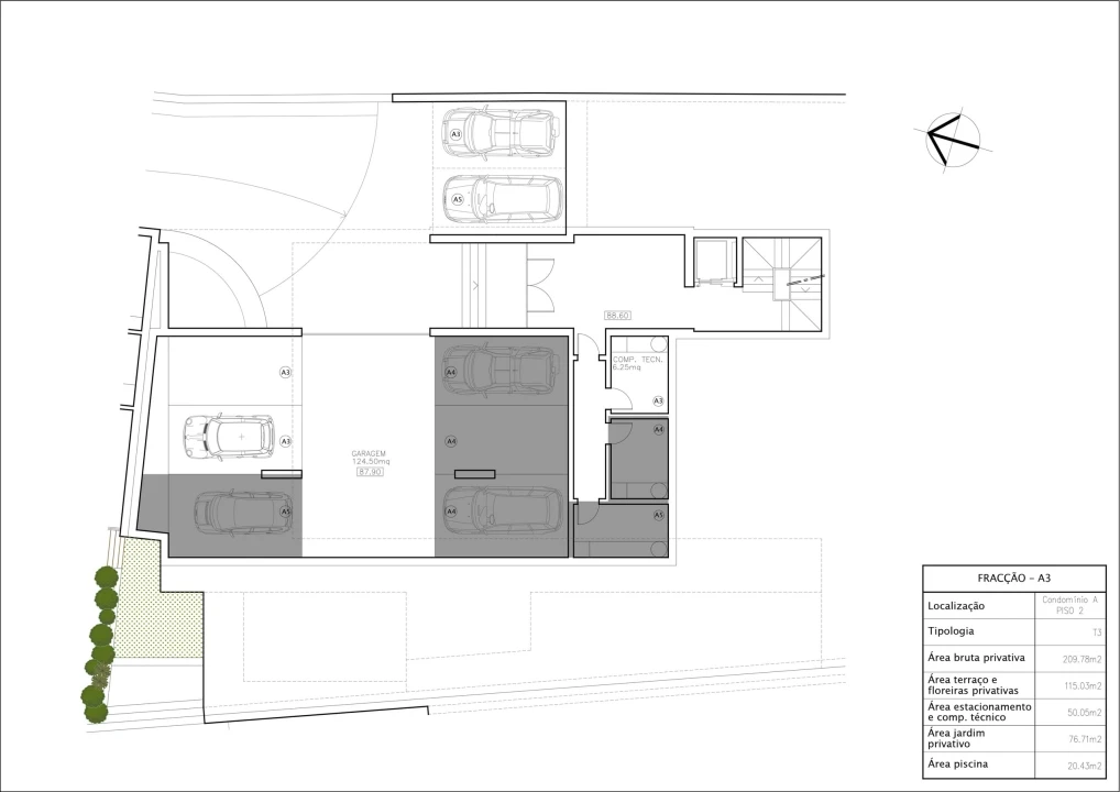 Apartamento T3 para Venda em Cascais e Estoril Planta 2
