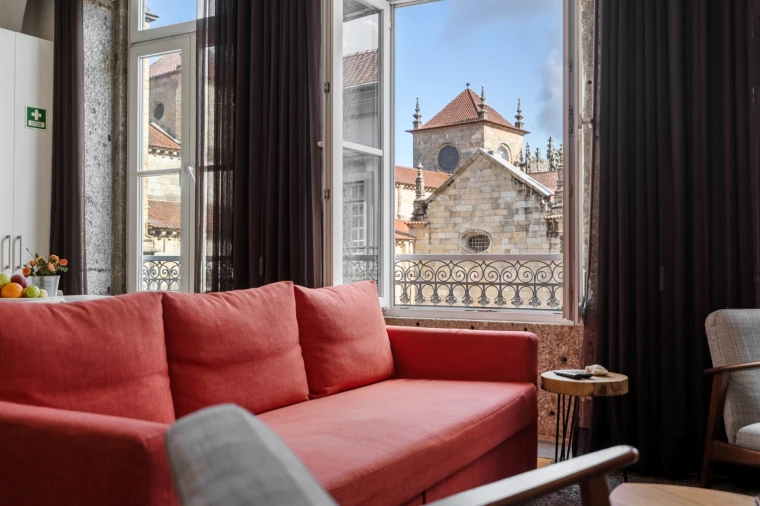 Apartamento T2 para Arrendamento férias em Braga (Maximinos, Sé e Cividade) Foto 2