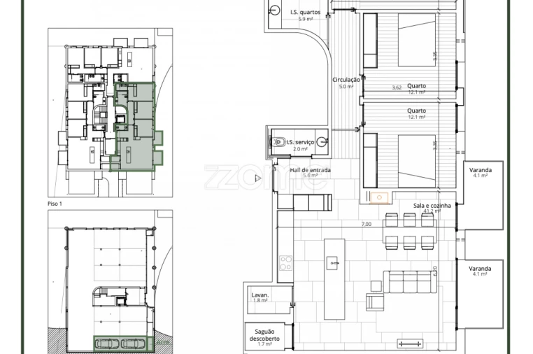 Apartamento T3 para Venda em Penafiel Foto 10