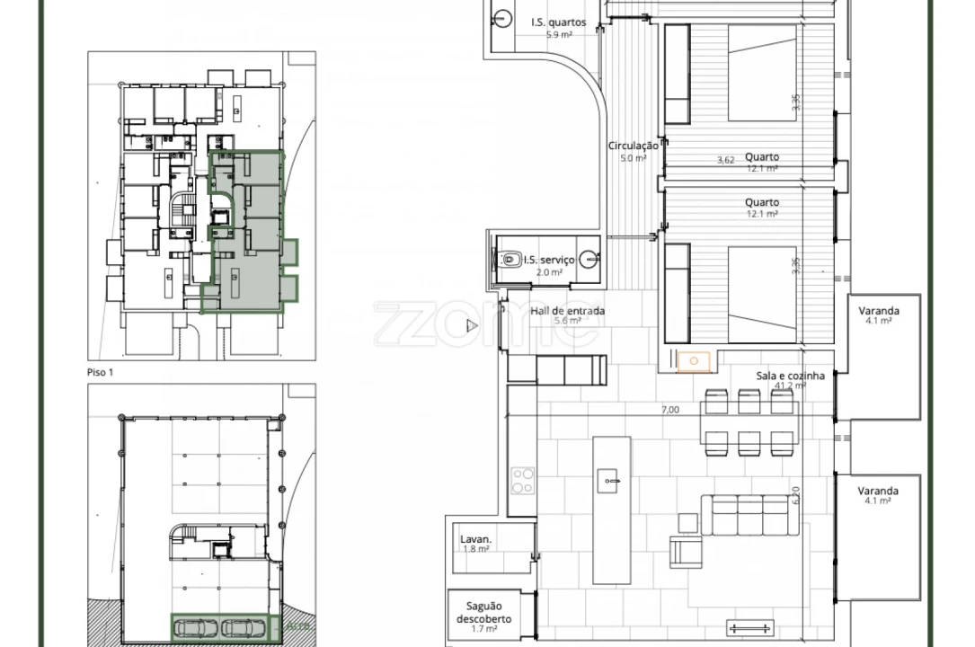 Apartamento T3 para Venda em Penafiel Foto 13