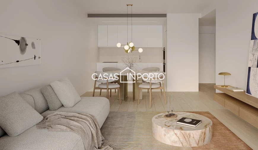 Apartamento T1 para Venda em Canidelo Foto 4