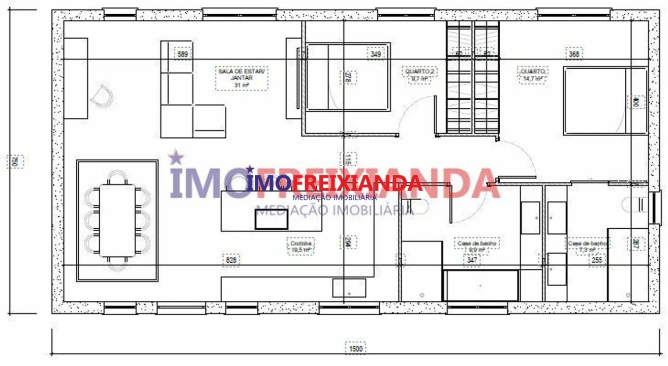 Moradia T2 para Venda em Freixianda, Ribeira do Fárrio e Formigais Foto 4