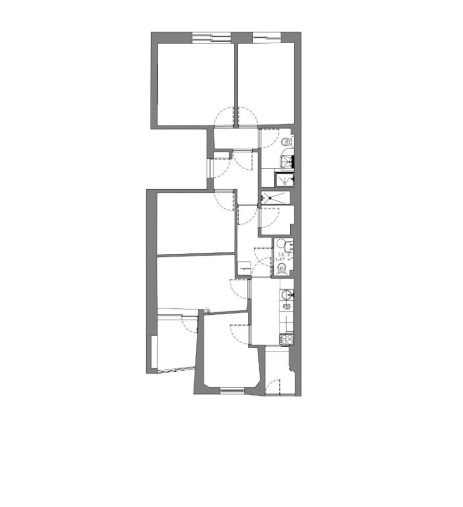 Apartamento T3 para Venda em Cedofeita, Santo Ildefonso, Sé, Miragaia, São Nicolau e Vitória Foto 23