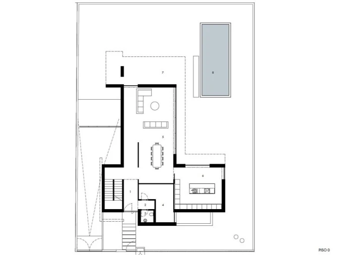 Moradia T4 para Venda em Cascais e Estoril Planta 1