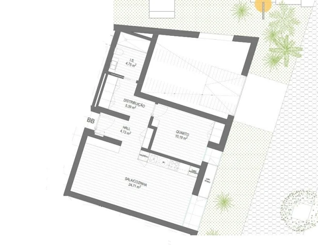 Apartamento T1 para Venda em Santa Joana Foto 15