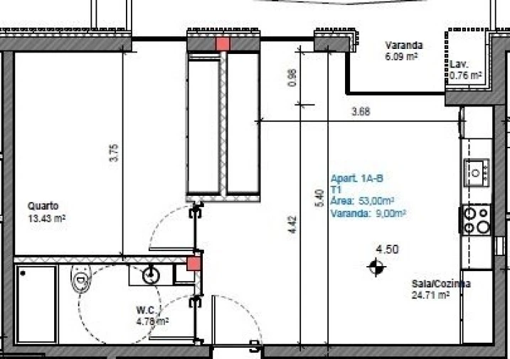 Apartamento T1 para Venda em Gafanha da Boa Hora Foto 26