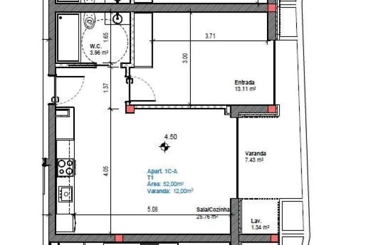 Apartamento T1 para Venda em Gafanha da Boa Hora Foto 27