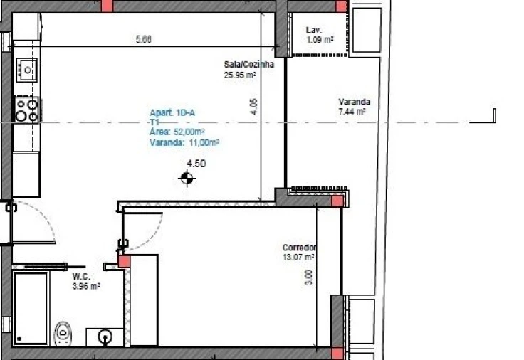 Apartamento T1 para Venda em Gafanha da Boa Hora Foto 29