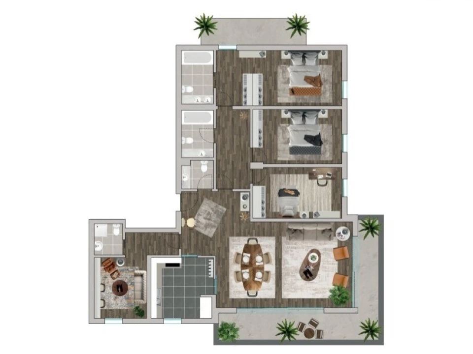 Apartamento T4 para Venda em Glória e Vera Cruz Foto 28