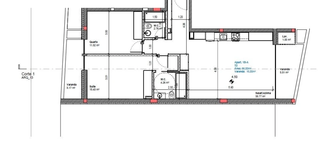 Apartamento T2 para Venda em Gafanha da Boa Hora Foto 23