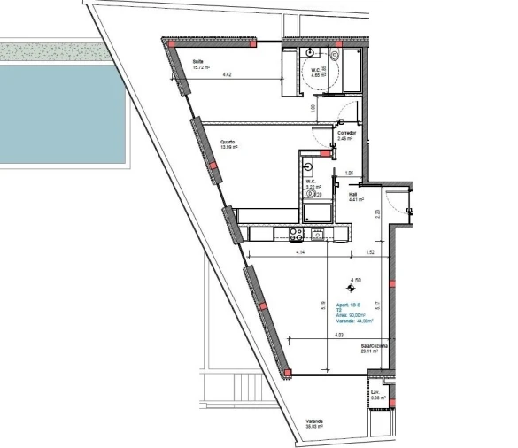 Apartamento T2 para Venda em Gafanha da Boa Hora Foto 24