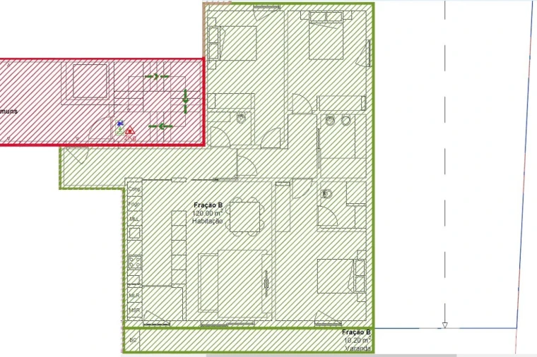 Apartamento T3 para Venda em Albergaria-A-Velha e Valmaior Foto 23