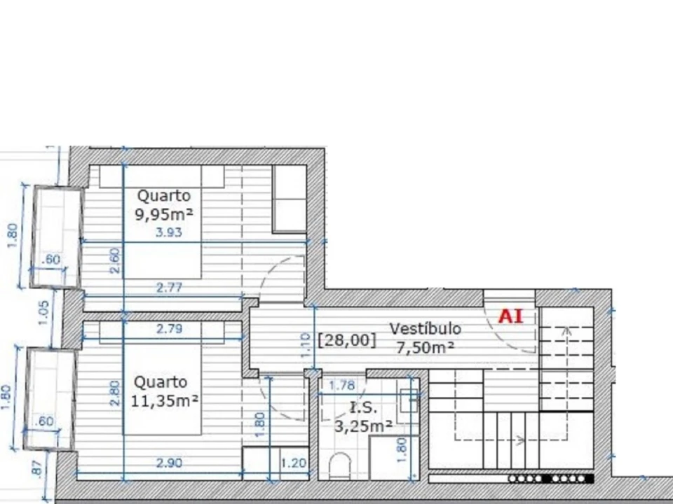 Apartamento T3 para Venda em Glória e Vera Cruz Foto 15