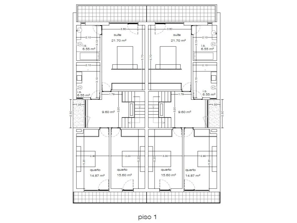 Moradia T4 para Venda em Aradas Planta 2