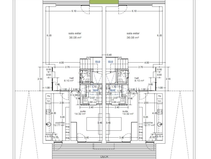 Moradia T4 para Venda em Aradas Planta 1