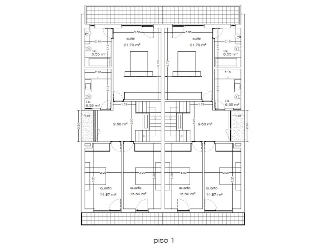 Moradia T4 para Venda em Aradas Planta 2