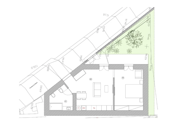 Apartamento T1 para Venda em Camara de Lobos Planta 1