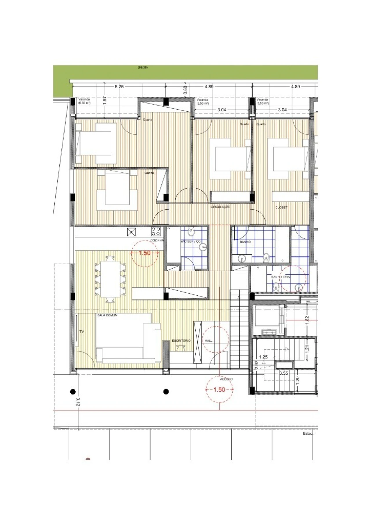 Apartamento T4 para Venda em Rebordões Foto 2
