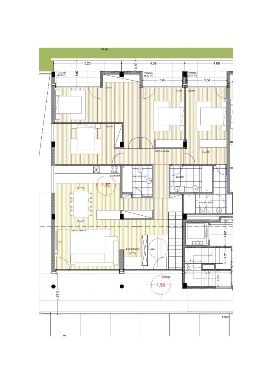 Apartamento T4 para Venda em Rebordões Foto 2