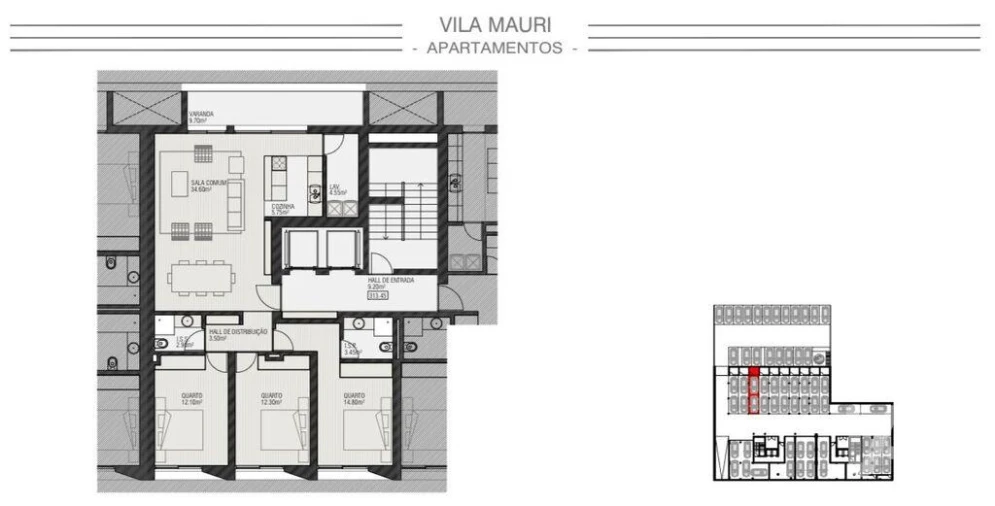 Apartamento T3 para Venda em Margaride, Várzea, Lagares, Varziela, Moure Foto 30