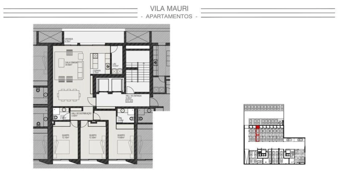 Apartamento T3 para Venda em Margaride, Várzea, Lagares, Varziela, Moure Foto 30