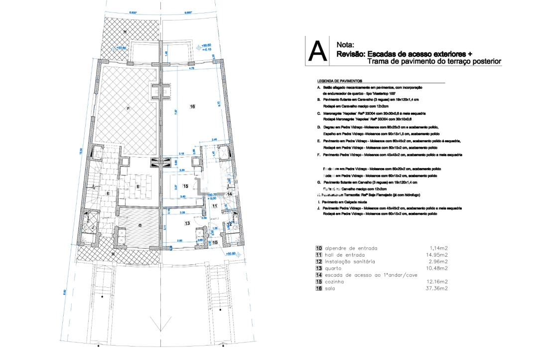 Moradia T4 para Venda em Quarteira Planta 2