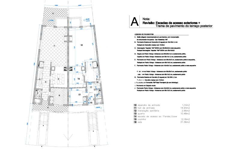 Moradia T4 para Venda em Quarteira Planta 2